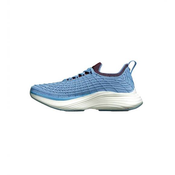 NEW APL women's techloom zipline shoes in ice blue/burgundy/ribbed